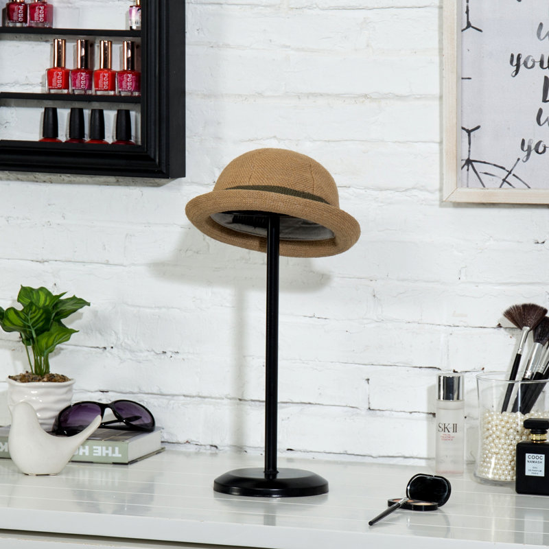 Freestanding Hat Coat Rack in Black