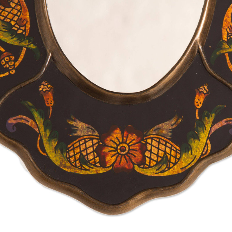 Lasiandra Glass Flat Wall Mirror