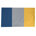Buffalo,Navy Blue/Silver/Gold