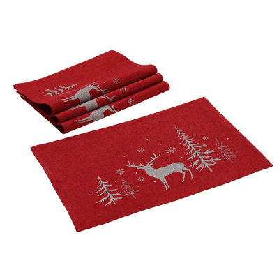Poly-Viscose Animals/Nature Rectangle Placemat