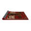 Tapis traditionnel orange / noir-442948380
