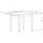 3 Piece Dining Room Furniture Set Contains a Rectangle Butterfly Leaf Kitchen Table and 2 Shitake Linen Fabric Upholstered Chairs, Black-357682417-357682419-358068742