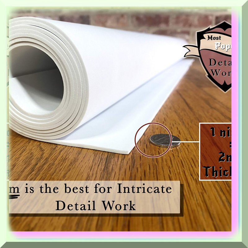 High Density Foam Sheets White