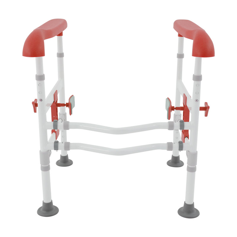 Adjustable Toilet Safety Frame(Orange)