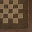 Linthea Modern Checkered Handmade Wool Rug-1560012570
