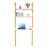 Niksiya 72.5"H X 20"W Industrial Style Space Saving Wall Mounted Desk-1772379888-1772379891