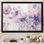 Mauve Botanical Whispers I - Abstract Botanicals, reproduction d'art encadrée