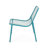 Stackable Metal Chairs For Outdoor, Narrow , 26" W X 21.91" D H, Teal Color Modern Chair , Build, 26"x21.91"x26