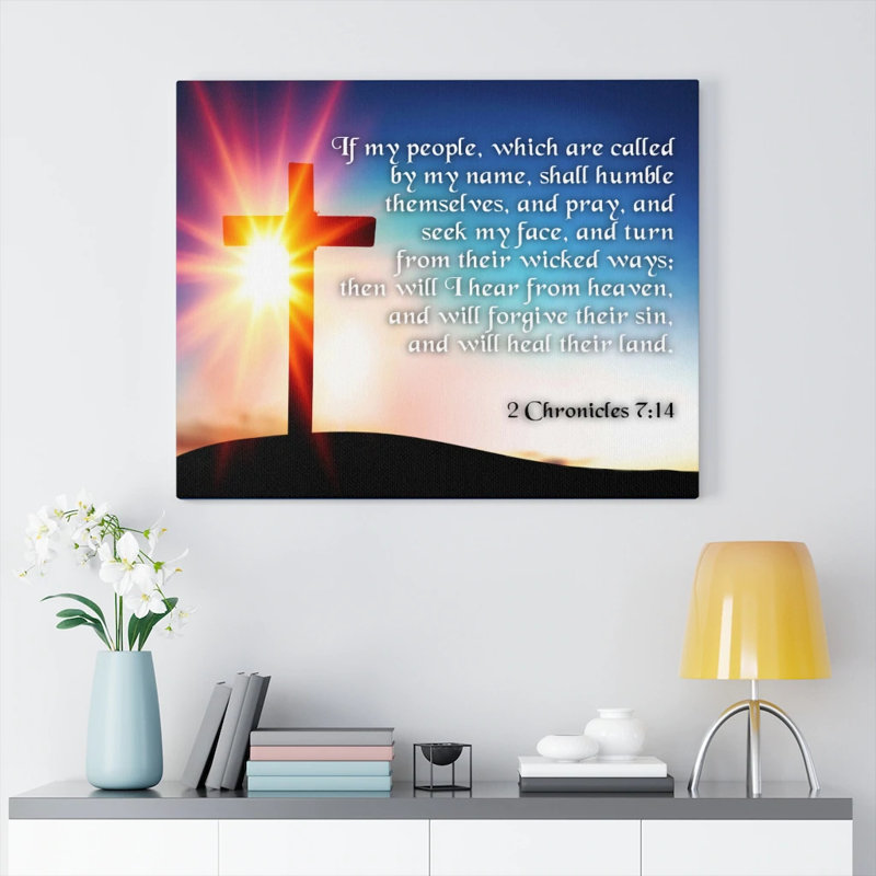Seek My Face - Wrapped Canvas Print, 61cm H x 76cm W