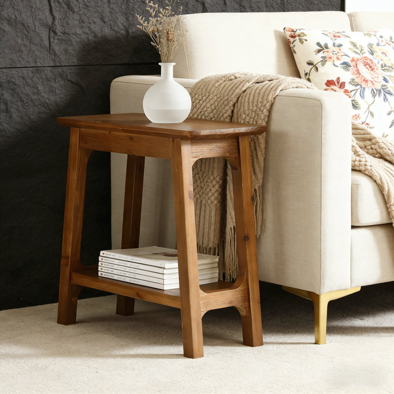 Solid Wood End Table, 1