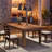 Demilee Solid Wood Base Dining Table