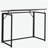 Space-saving folding table, gray