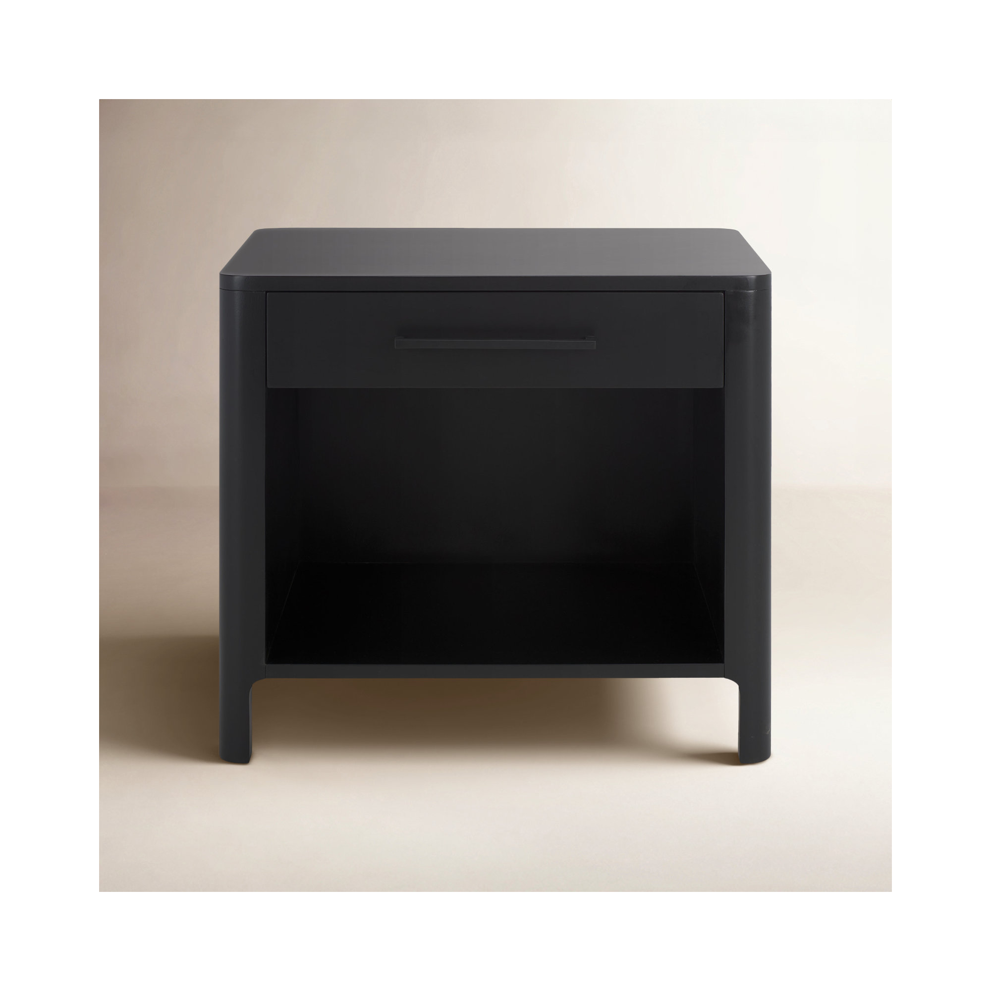Edgeworth 28'' W Nightstand, Black