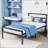 Metal Platform Bed Frame With Headboard