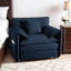 Fauteuil d'appoint surdimensionné en chenille surdimensionné-474339128-495586829