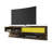 Astor 70.86" Modern 4-Shelf Floating Entertainment Center for TVs up to 60" in Rustic Brown and Yellow-1527325822