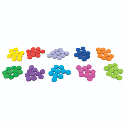 Rainbow Ten Frames Magnetic Activities Learning