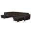 Avais Leather Large Corner Sofa in U-form-637563625-637563620-637563623