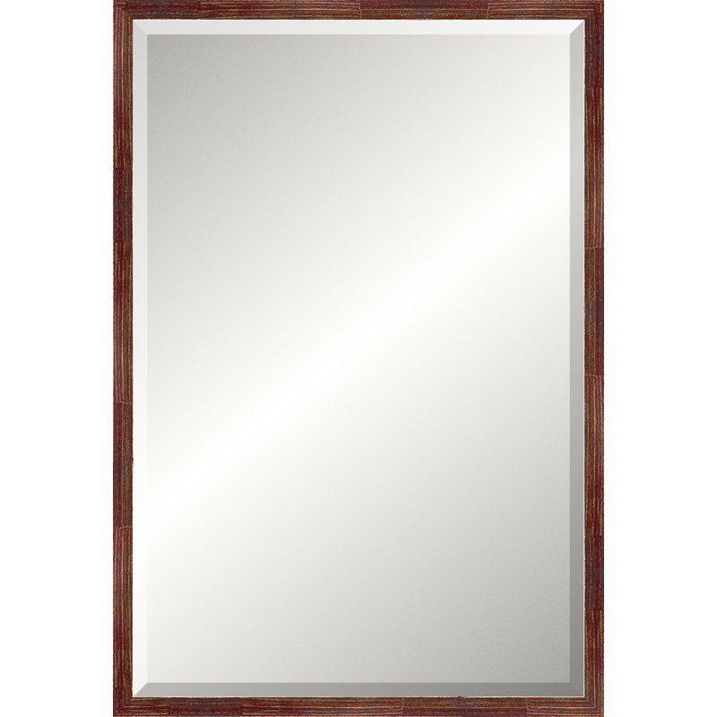 Merlot Modern Luxe Mirror, Classic Vanity