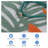 Waikiki Modern Tropical Leaves Coastal Indoor Outdoor Area Rug-638020838