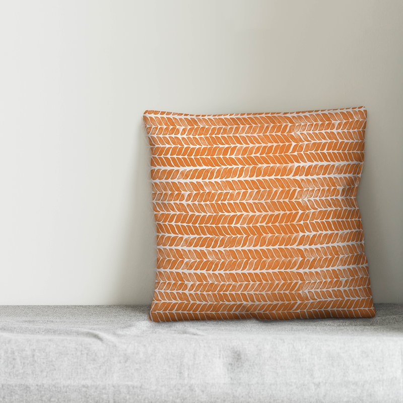  Housse de coussin Autumn Herringbone, 20 po x 20 po