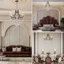 Lustre en cristal de style bougie Keagyn