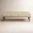 Chrissy Polyester Upholstered Bench