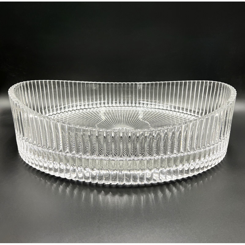 Lavabo vasque en verre 20 po Serenity, Blanc
