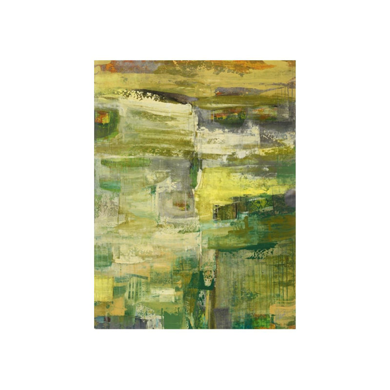 «Green Dream» par Maeve Harris - impression, Extérieur, H 32 po x l 24 po x P 1,5 po