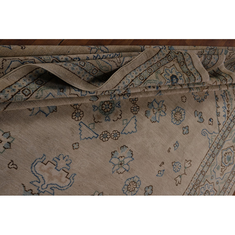 Vegetable Dye Oushak Turkish Area Rug