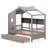 Vidoje Kids Bed with Storage Shelf-1043395503-1043395502