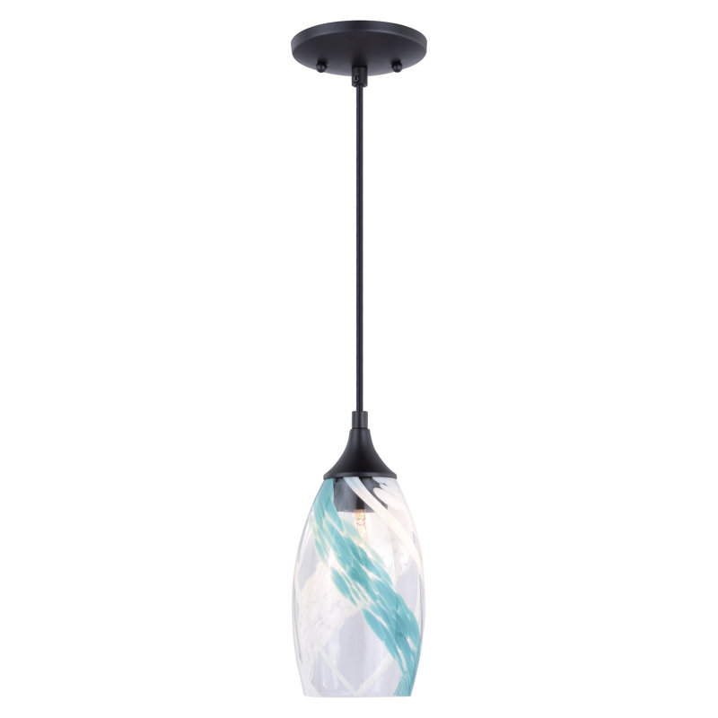 Finja 1 - Light Single Pendant, Oil Rubbed Bronze