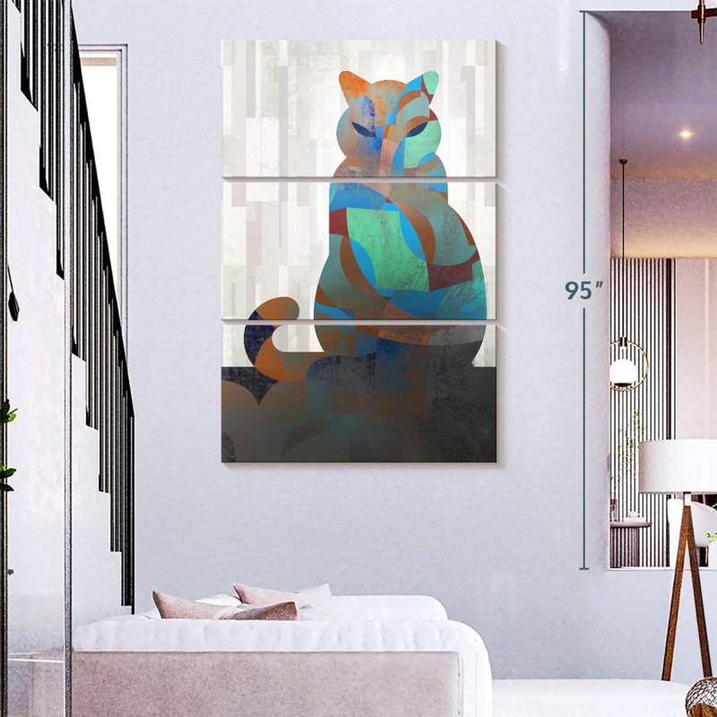 Brampt Cats Meow, 74'' H x 48'' W
