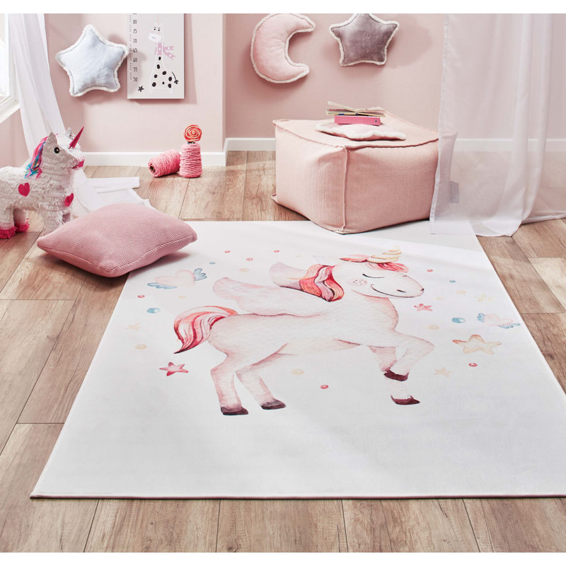 No Pattern And Not Solid Colour Flatweave Beige Area Rug, Rectangle 100 x 160cm