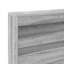 Vidaxl Bookcase Bed Grey Sonoma Engineered Wood