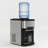 Countertop Top Loading Water Cooler Dispenser with Built-in Ice Maker,44 Lbs in 24H Ice Production & Hot/Cold Water Dispenser,Energy Star 3-5 Gallons Capacity with Smart Frostguard & Whisperquiet Tech (Black)