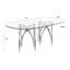 Grandeur Tempered Glass Dining Set-593259128-593259134