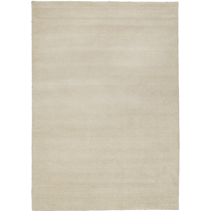Paradise Solid Colour Wool Hand Woven Area Rug, Rectangular 140 x 200cm