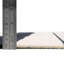 Tapis noir / blanc en coton tissé à la main Chindi-1802040731
