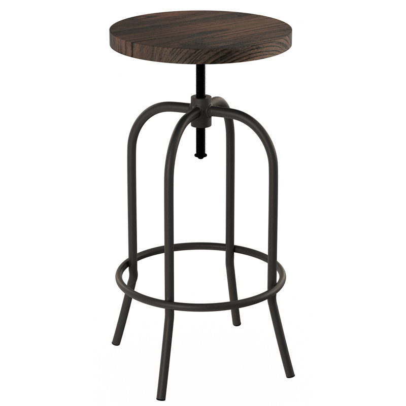 Swivel Adjustable Height Counter Stool