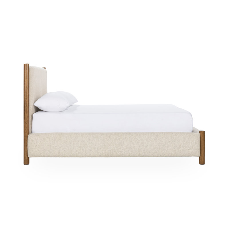 Bennington Upholstered Fabric Bed, King