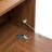 Kitchen Countertop Organizer with Flip-Down Door