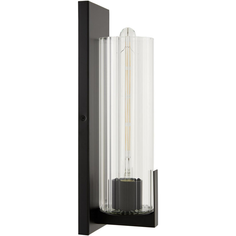 Smyan Wall Sconce, Matte Black