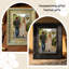 Black 3 PCS 5" x 7" Refined Picture Frame with Tabletop Stand and Wall Hooks