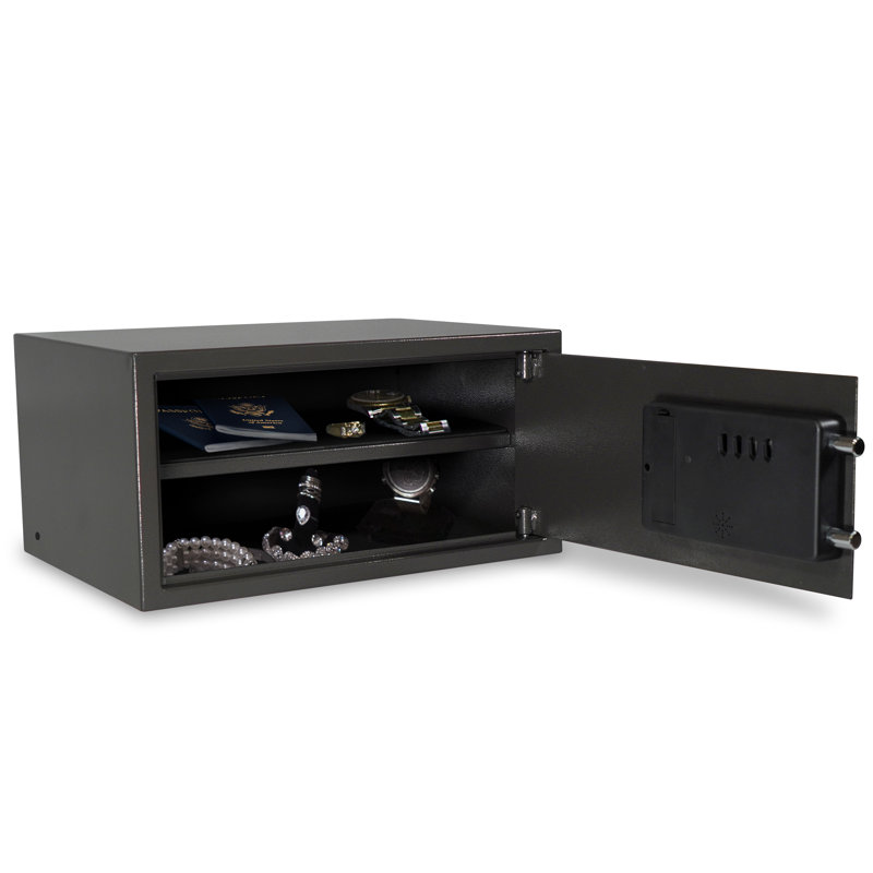 Sanctuary Home & Office Security Vault with Electronic Lock, 10'' H x 20'' W x 14.50'' D