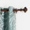  Curtain Rods for Windows 44 – 120 Inch, 3/4 Inch Heavy Duty Extendable Metal Drapery Rod, Adjustable Curtain Rod with Decorative Hexagon Finials for Living Room Bedroom, Brown Oil Rubbed