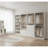 Prosper White Freestanding Walk In Wood Closet System