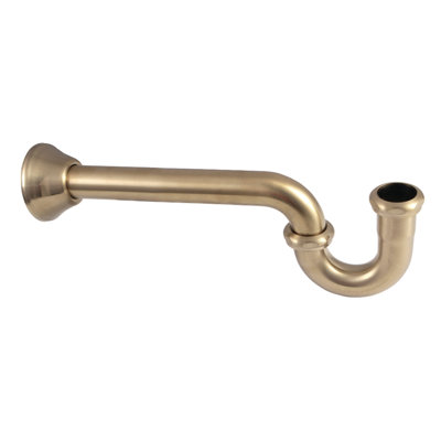 Kingston Brass Vintage 1-1/4 Inch Decor P-Trap, 18 Gauge