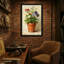Arrangement floral plantes et fleurs en pot terre cuite-1500937095