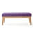 Ottoman Bench,Purple